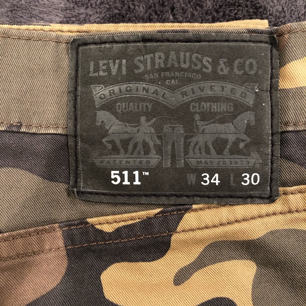 511 levi pants 34 x 30